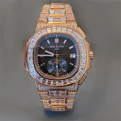 patek philippe baguette diamond|Patek Philippe Nautilus Diamonds .